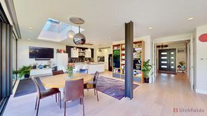 dining to kitchen- click for photo gallery